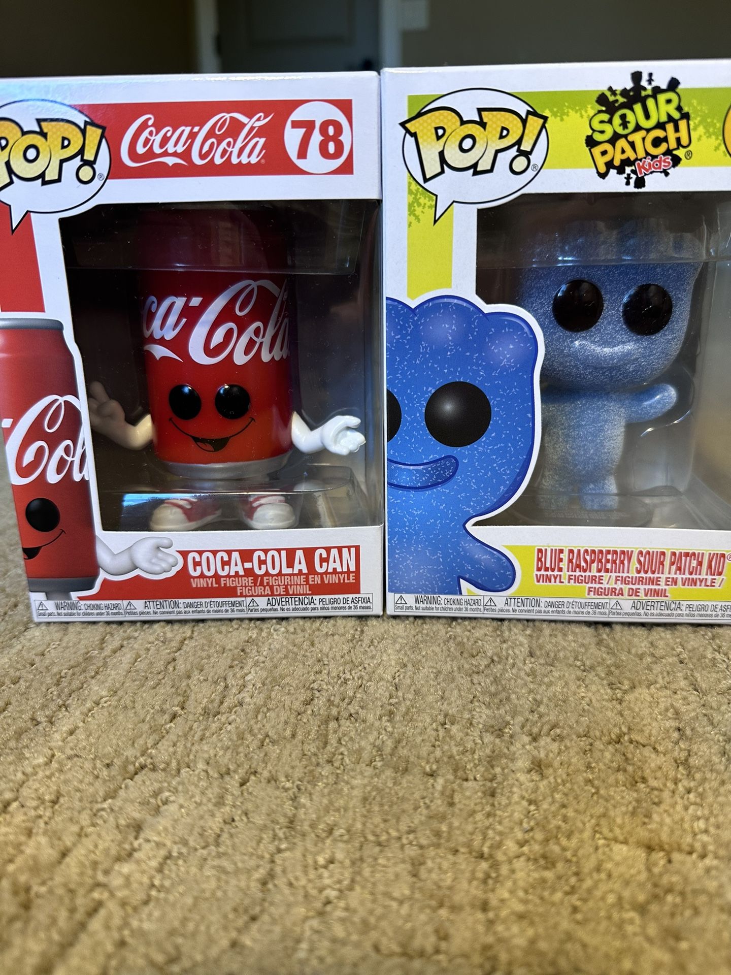 Funko pop food bundle Coca-Cola & Sour Patch Kids