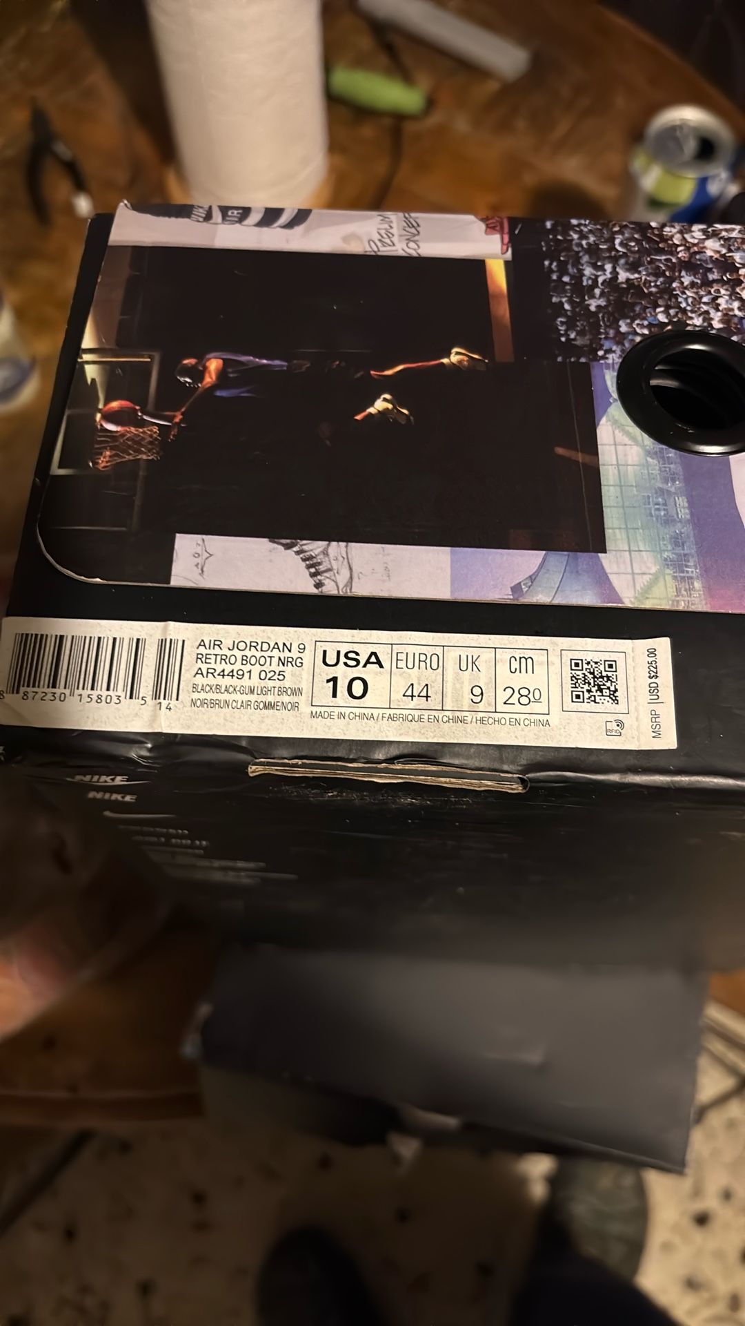 Jordan 9 Retro Boot