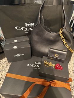 Coach Brooklyn bag with accessories AUTHENTIC