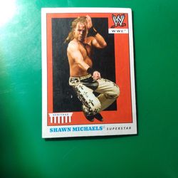 2008 Topps Heritage WWE Shawn Michaels #45 