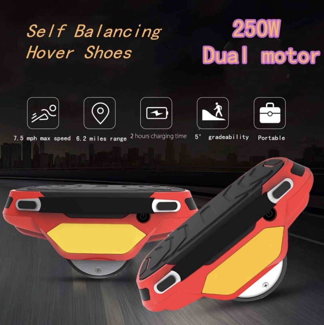 Brand new newest technology HOVER SHOES electric skates Hover