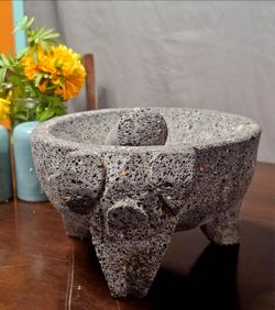 Volcanic Stone Molcajete with Pestle