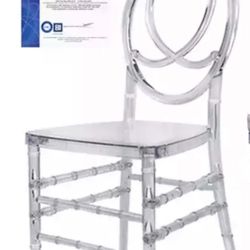 Clear Ghost Chairs Event Space 