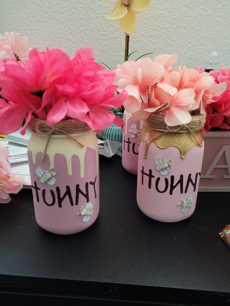 Winnie The Pooh Mason Jar