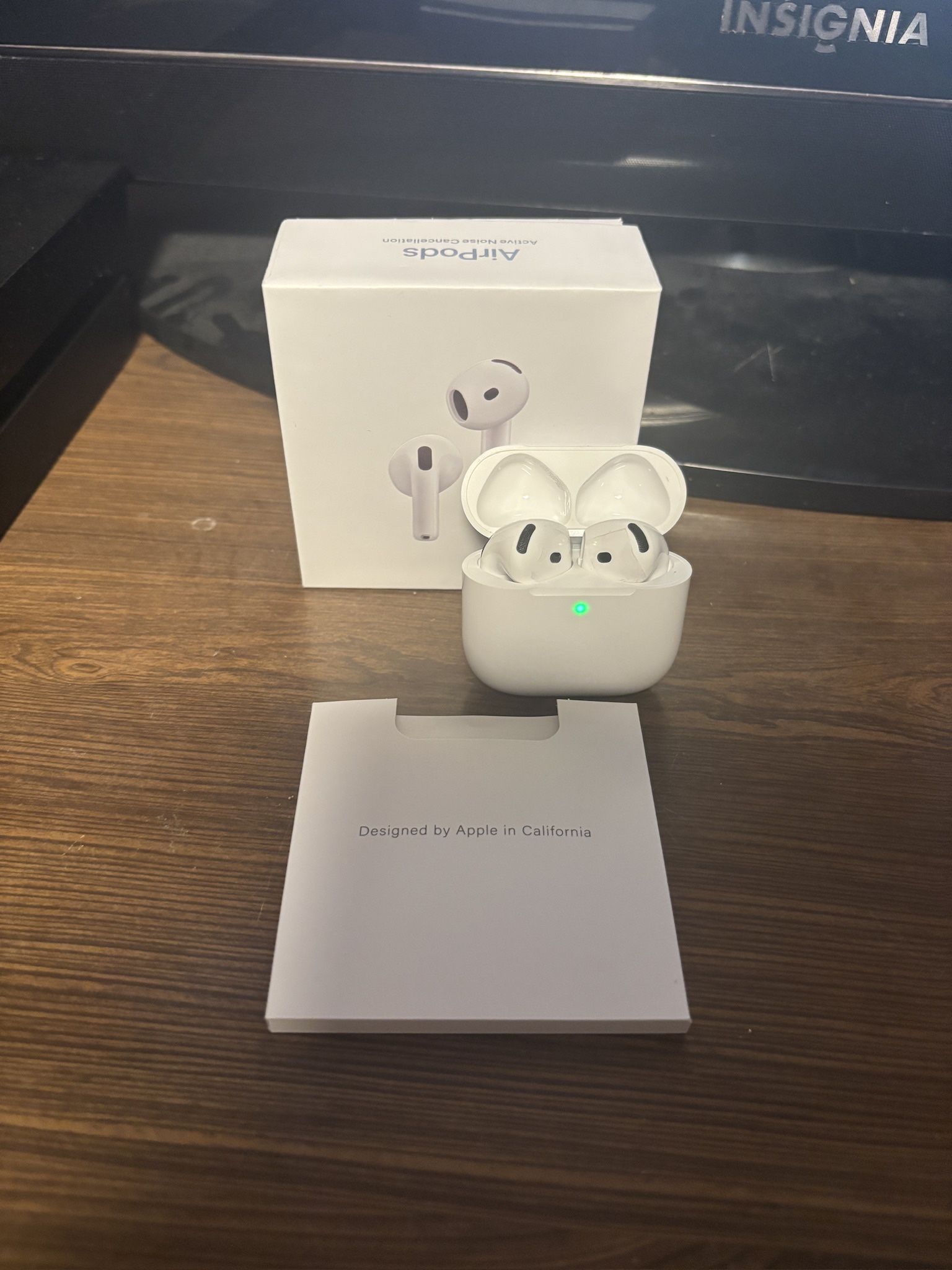 Airpods 4 With active noise cancellation