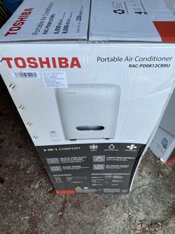 Toshiba Portable Air Conditioner Up to 250 Sq.ft.