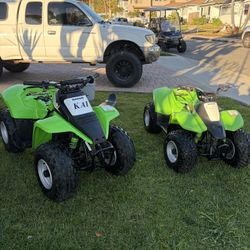 2006 Kfx 80 And 2005 50