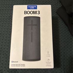 Ultimate Ears Boom 3 Portable Speaker 