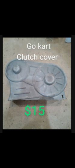 Go kart clutch cover