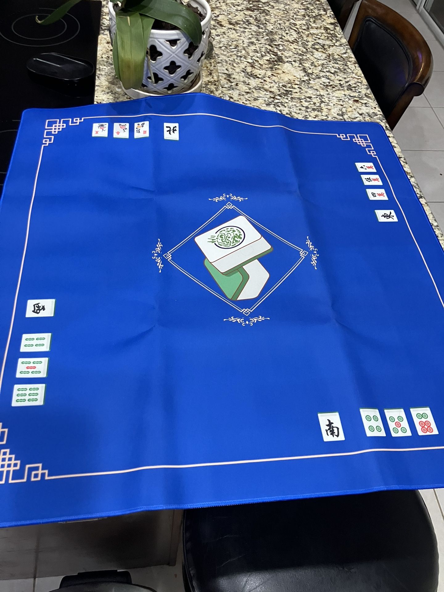 Mahjong Rubber Table Mat