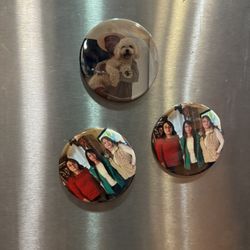 3” Round Photo Magnets $4 Each. Perfect Gift 🎁 