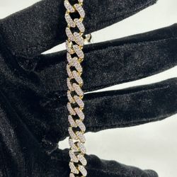 Cuban Iced Out Bracelet 