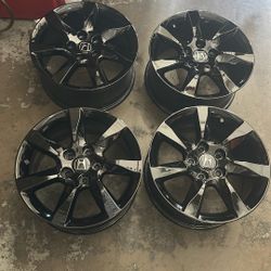 17” Rims Honda Gloss Black Pilot, Odyssey, Ridgeline 
