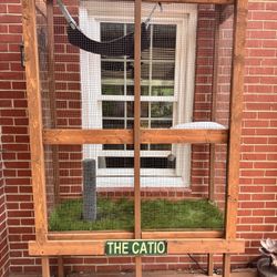 Handmade Outdoor Catio (Pickup or Delivery Available)