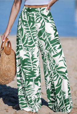 Roaming Free Tropical Pants  size(S) & (M)