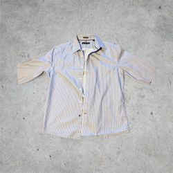 Blue Lined Shirt Vintage