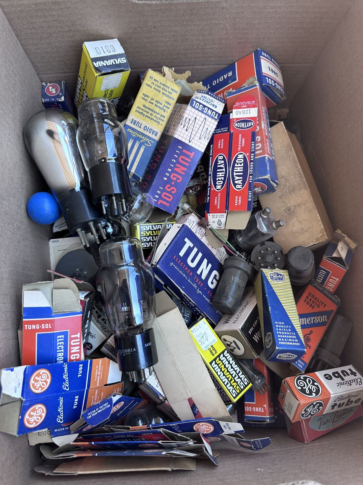 Vacuum Tubes Lot If 40