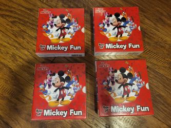 Set Of 4 Disney's Junior Mickey Box Set Of Books - New