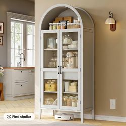 Arched Pantry Cabinet