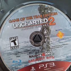 Uncharted 2 Among Thieves PS3 Game 
