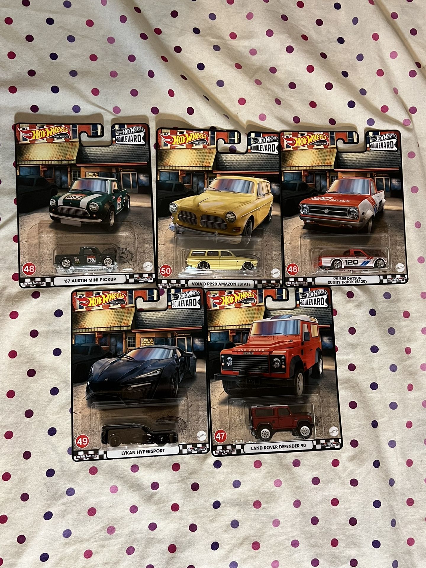 Hot Wheels Premium Boulevard Set