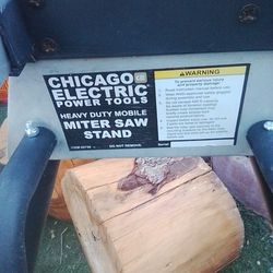 Chicago Electric Miter Saw Stand