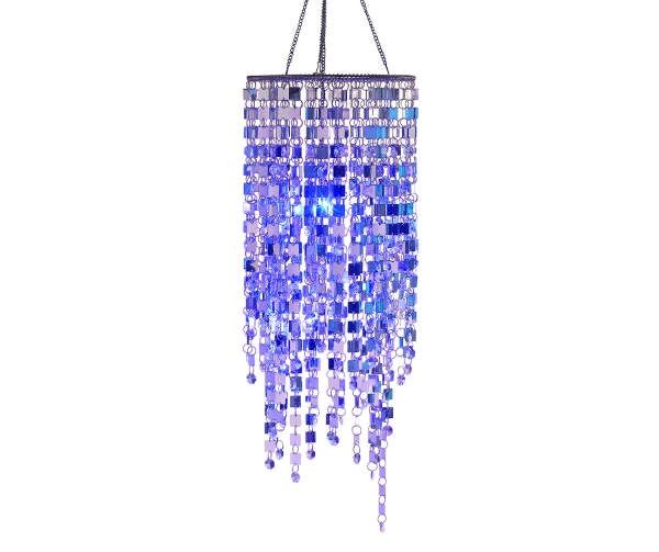WILSON & FISHER COLOR CHANGING LED GEM CHANDELIER