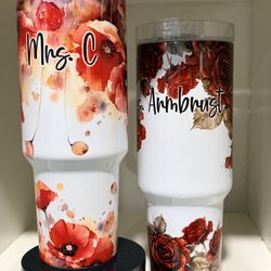 40 Oz Tumblers Water Bottle Customization AVAILABLE
