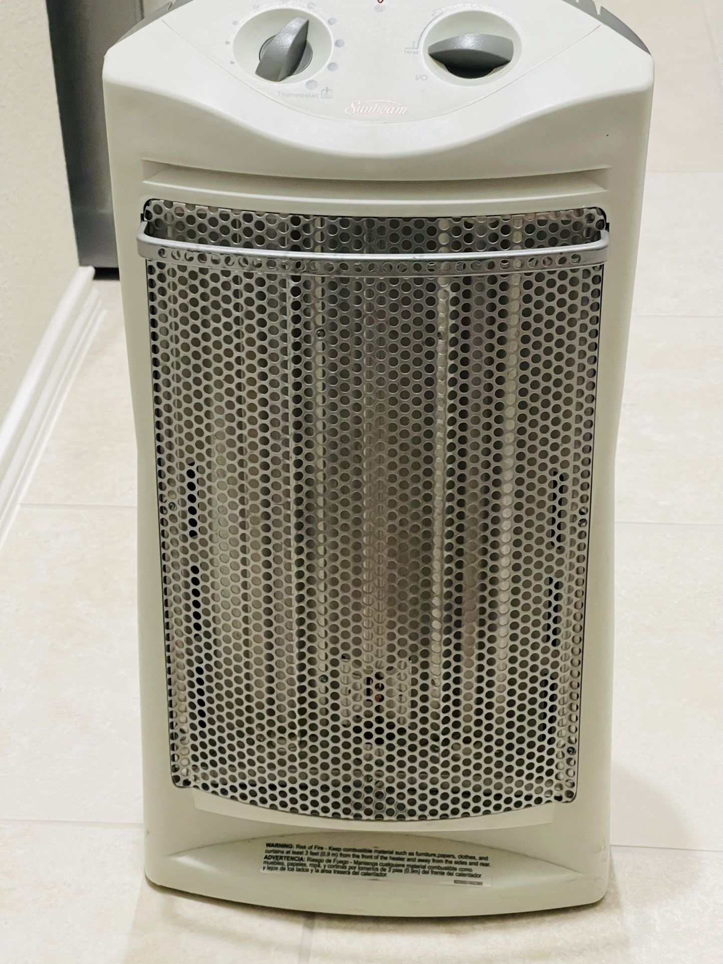 Heater Sunbeam SQH310 Infrared Large Room Electric Tower Quartz
