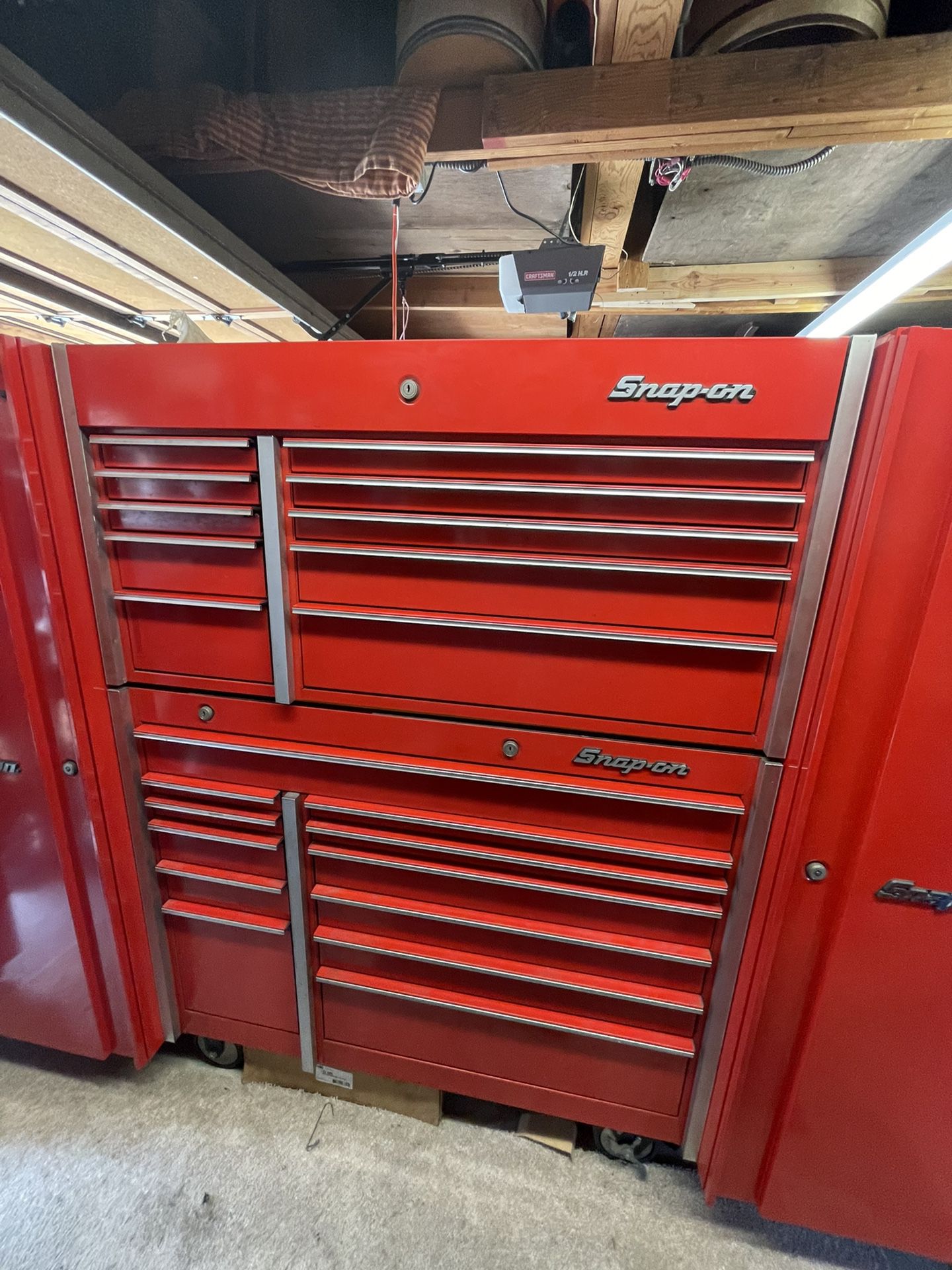 Snap On Boxes - Filled With Tools