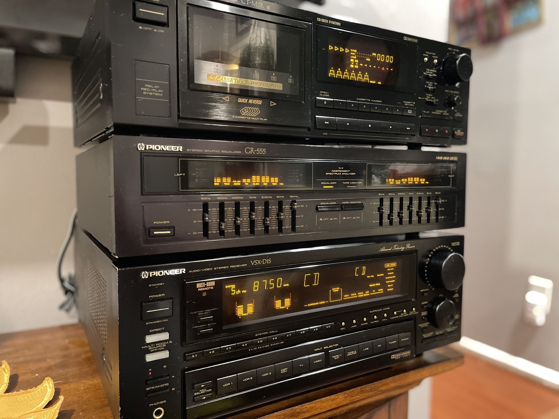 Pioneer stereo system