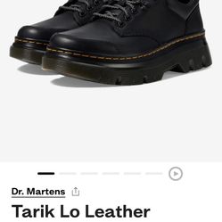 DOC MARTENS TARIK LOW LEATHER WOMANS SIZE 7 🖤🖤