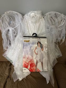 Child ANGELIC BEAUTY costume size: large 12-14