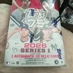 2026 Topps baseball jumbo hobby box & 2026 Topps baseball regular hobby box