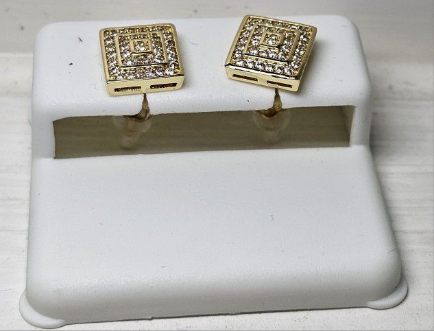 14 Gold Filled Earrings Passwd Regular Diamond Tester 