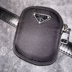 Prada Re-nylon Black Mini Pouch