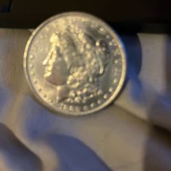Morgan silver dollar