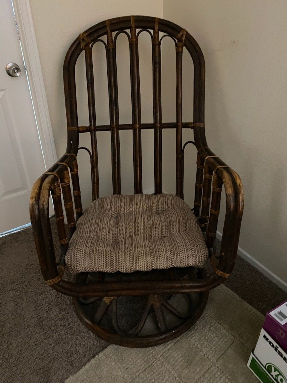 Wicker Rocker Chair