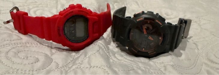 G shock watch and sports watch bundle