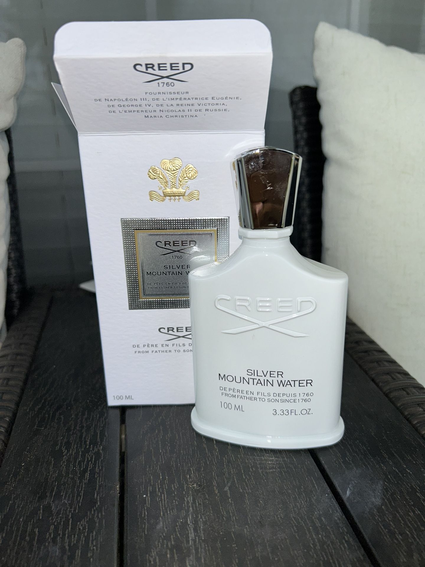 Silver Mountain Water by Creed, 3.3 oz EDP Spray for Unisex