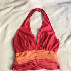 Red Halter Top 