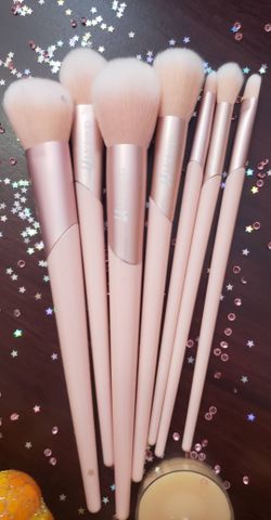 7pcs vegan makeup brush set