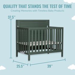 4 in 1 Convertible Mini/Portable Crib NEW