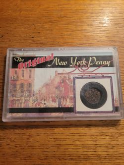 The Original New York Penny Minted 1751