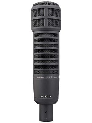 Electrovoice RE-20 Black Dynamic Microphone Bundle