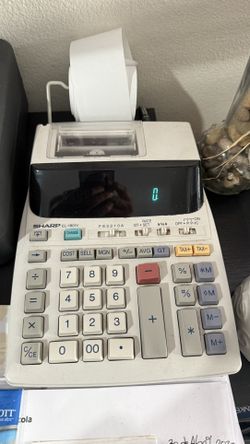 Printing Calculator Sharp