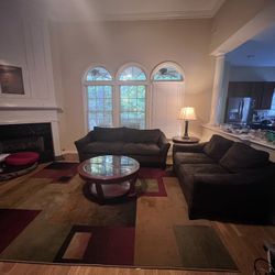 Complete Living Room Set – Sofa, Loveseat, Coffee & End Table