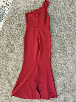 SHEIN Elegant Red Cocktail Dress