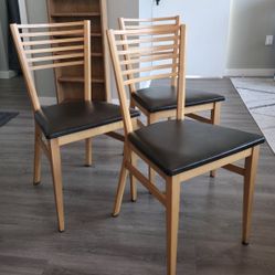 Three Chairs, Made in Italy