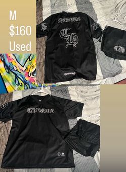 Chrome heart jersey set